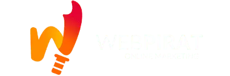 Webpirat.de - Logo Weiss - Klein