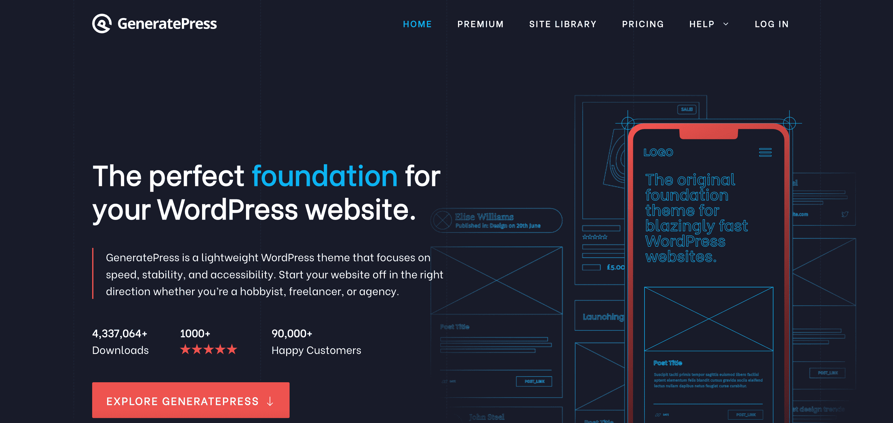 Generate Press Wordpress Affiliate Theme